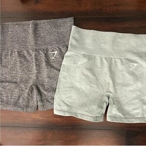 Gymshark Lift Seamless Shorts Bundle Size Small (2 Pairs)